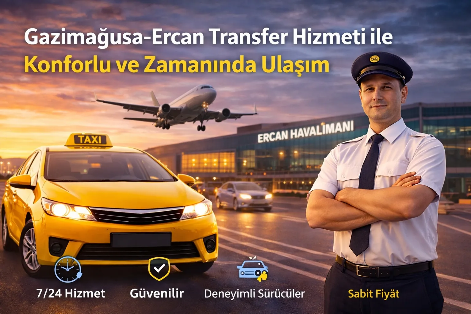 Gazimağusa-Ercan Transfer Hizmeti ile Konforlu ve Zamanında Ulaşım